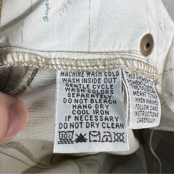 Tommy Bahama Mens Pants Striped Tan Size 38 - Picture 8 of 8